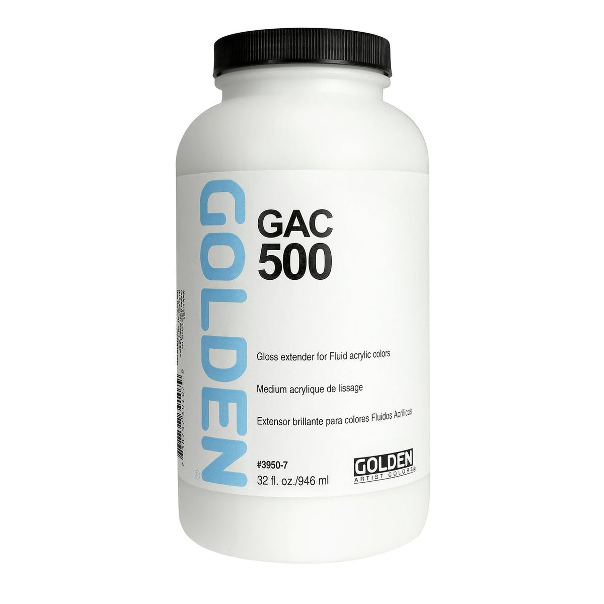 Golden GAC 500 Polymer Medium 32 oz - merriartist.com
