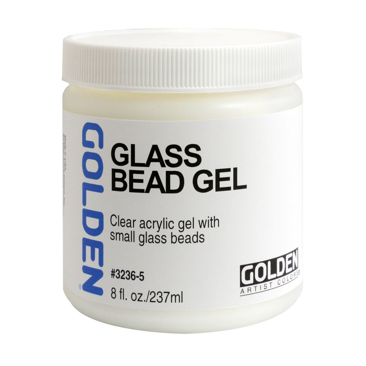 Golden Glass Bead Gel 8 oz - merriartist.com