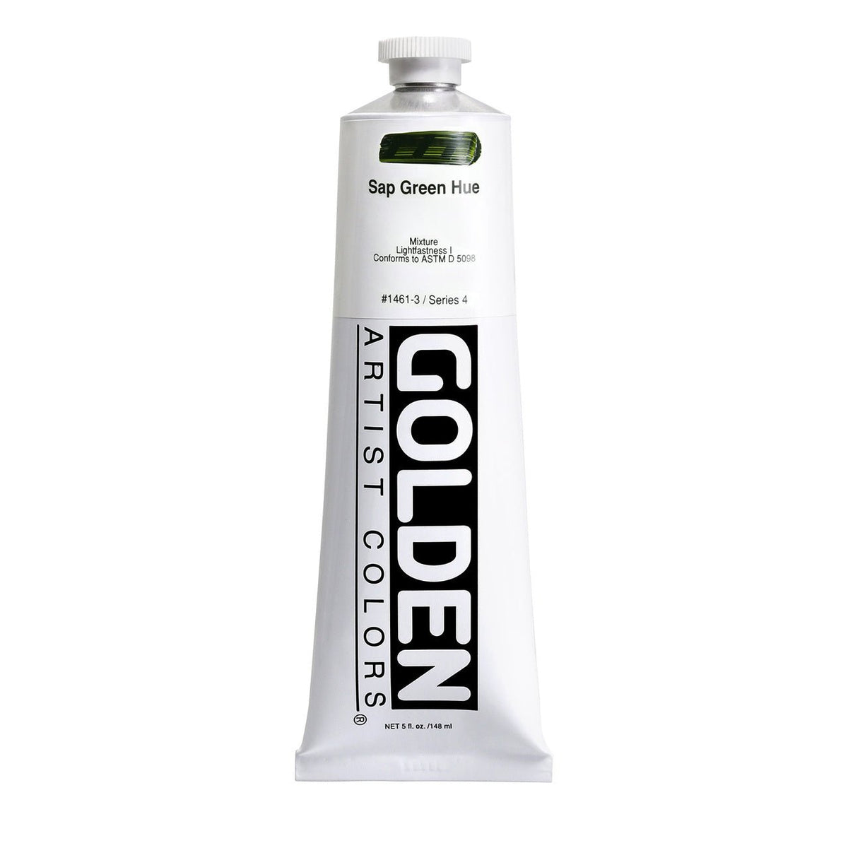 Golden Heavy Body Acrylic Sap Green Hue 5 oz - merriartist.com