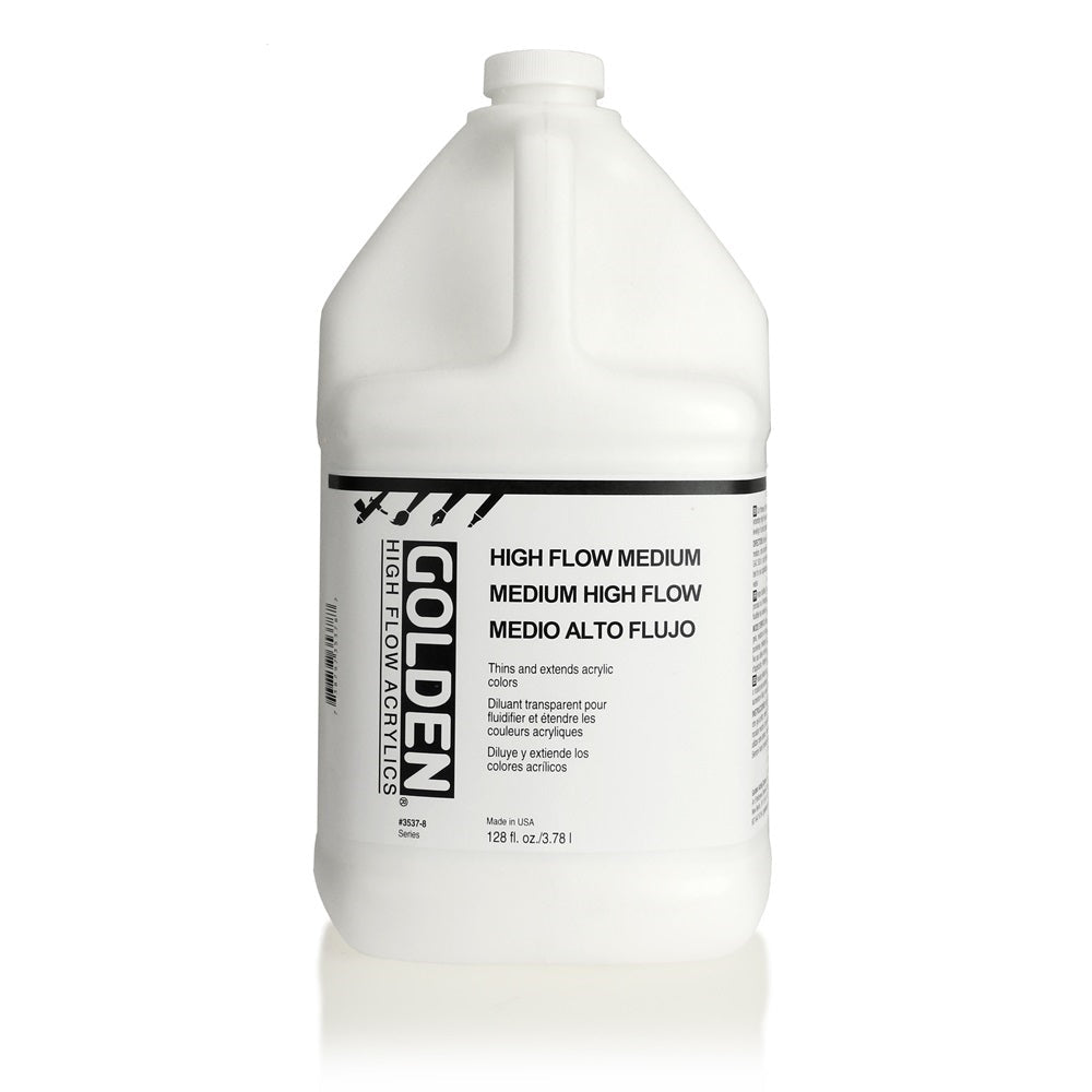 Golden High Flow Medium 128 fl. oz. (gallon) - The Merri Artist - merriartist.com