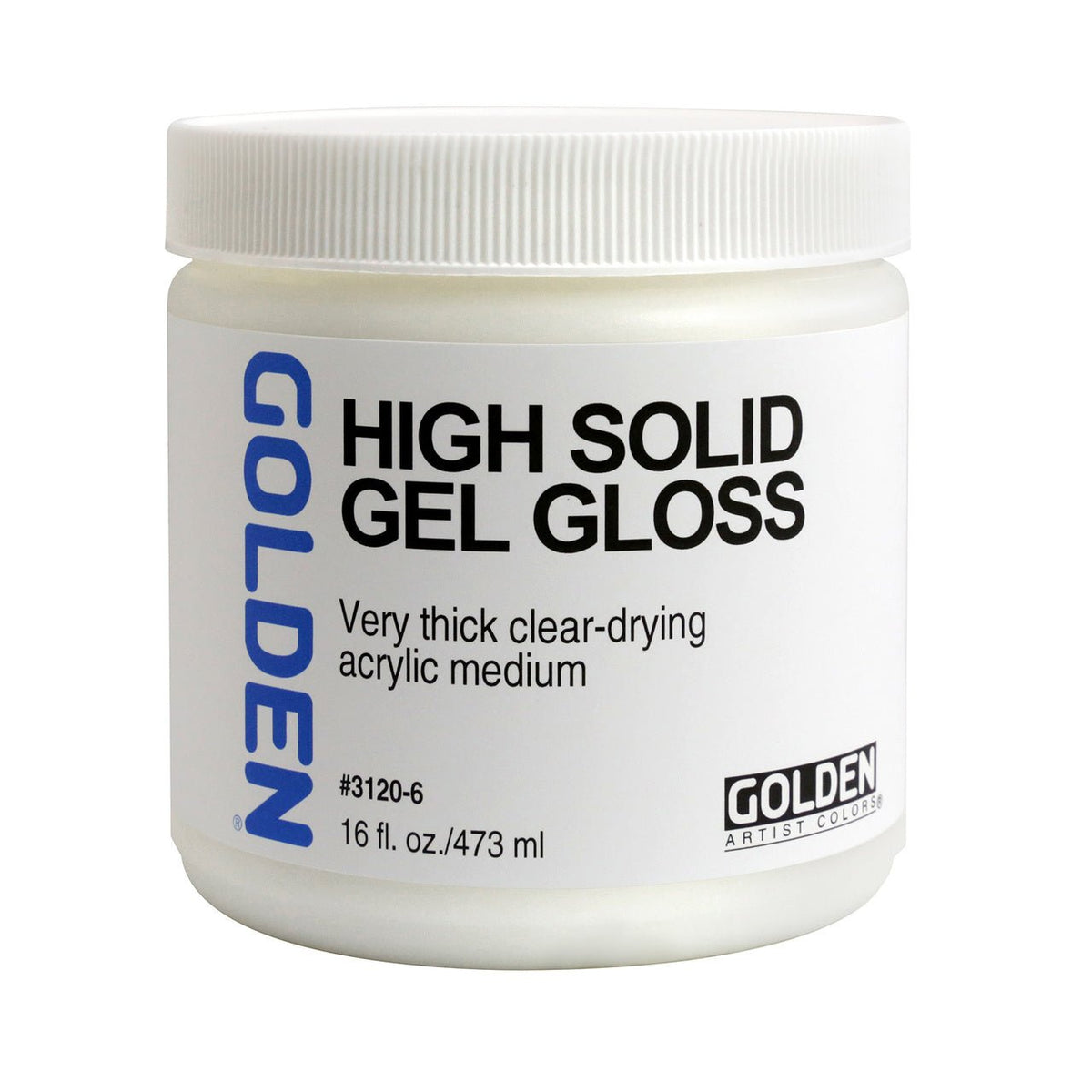 Golden High Solid Gel - Gloss 16 oz - merriartist.com