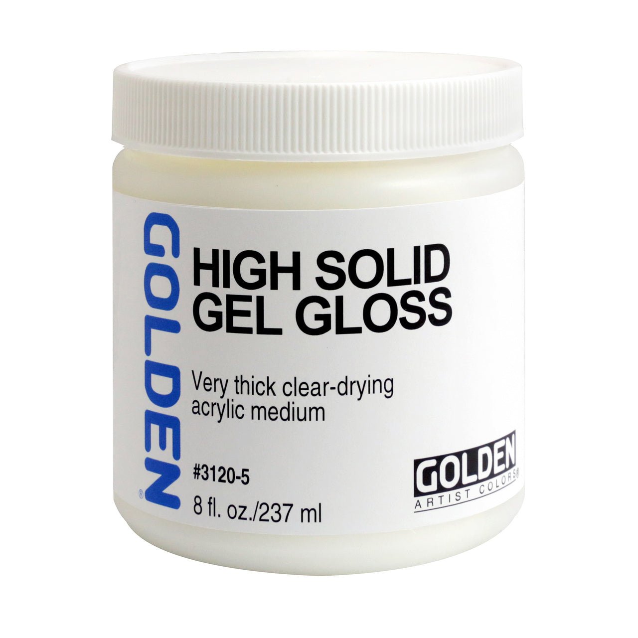 Golden High Solid Gel - Gloss 8 oz - merriartist.com