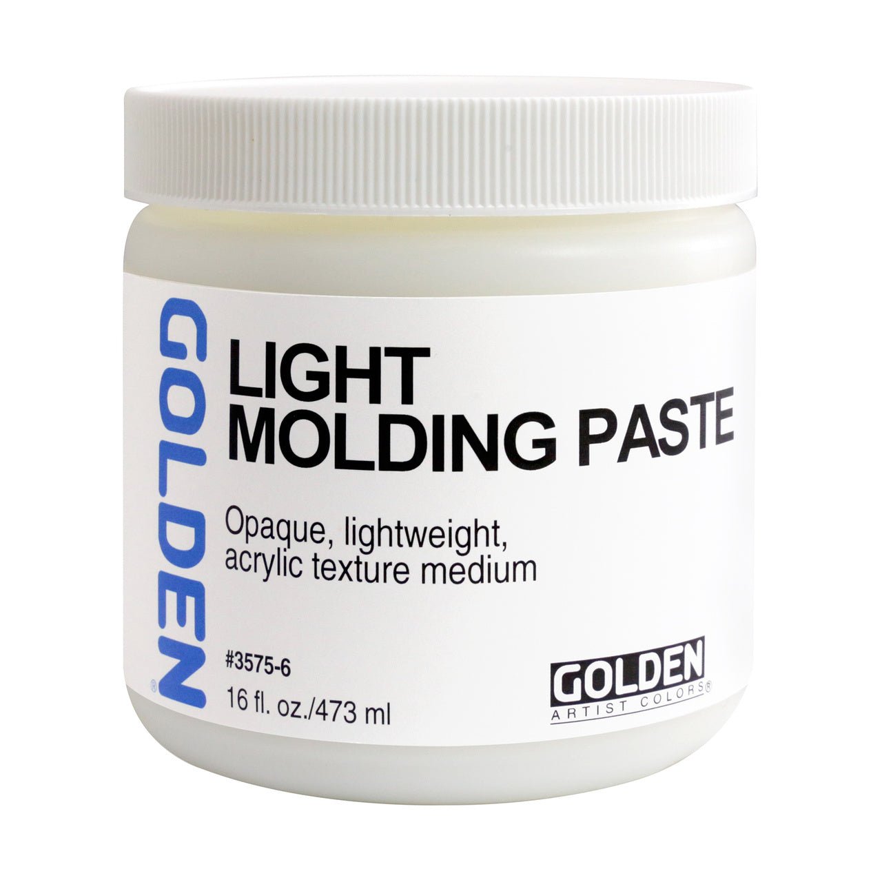 Golden Light Molding Paste 16 oz - merriartist.com