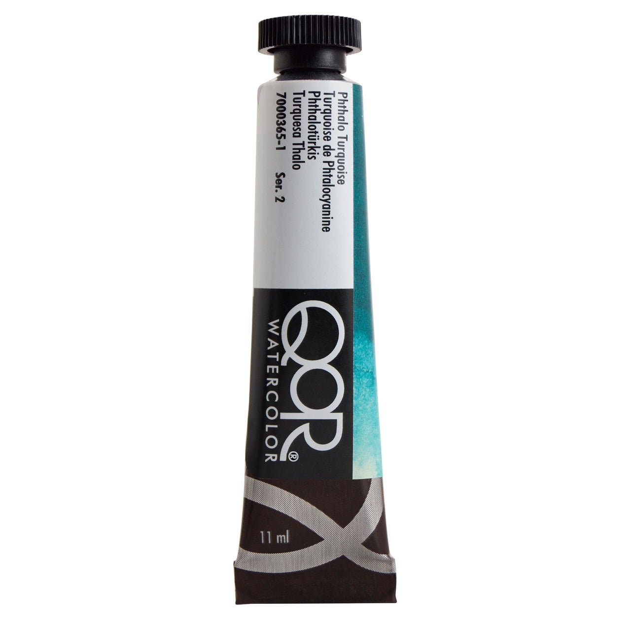 Golden QoR Watercolor 11 ml - Phthalo Turquoise - merriartist.com