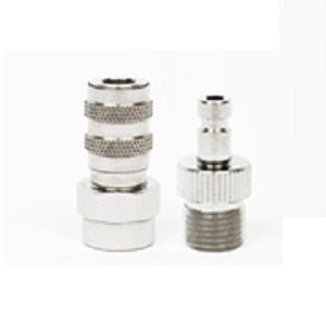 Grex AD2 Quick Connect, 1/8 inch Female Coupler & 1/8 inch Male Plug - merriartist.com