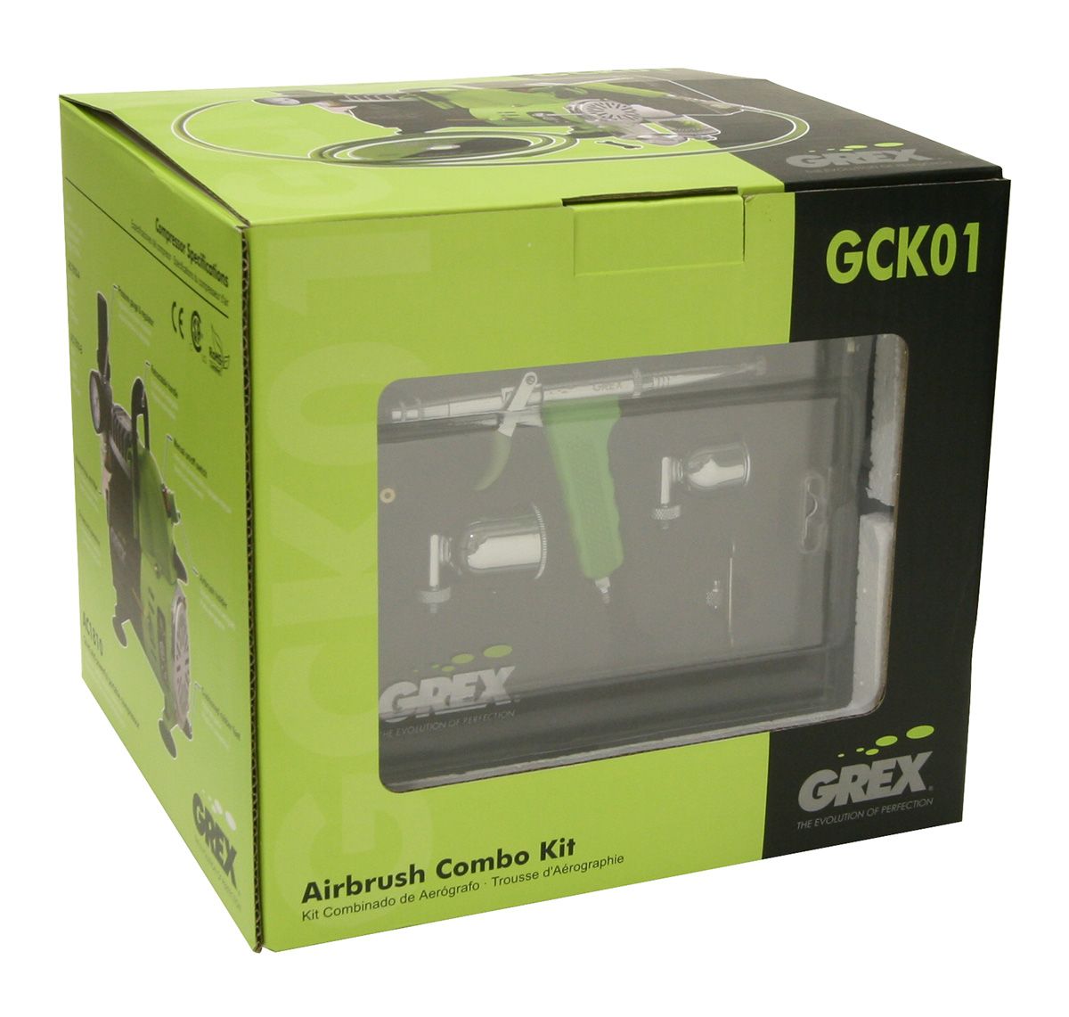 Grex GCK01 Genesis XT Airbrush Combo Kit - merriartist.com