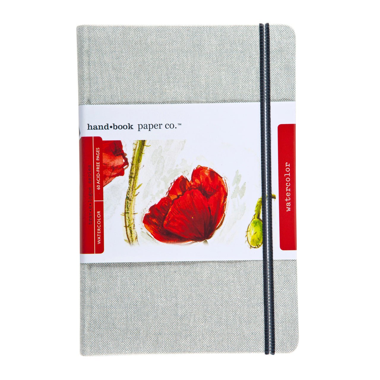Hand Book Watercolor Journal, 8.25x5.5 inch - 200 gsm. (90 lb.) 30 Sheets - Hard-Bound - merriartist.com