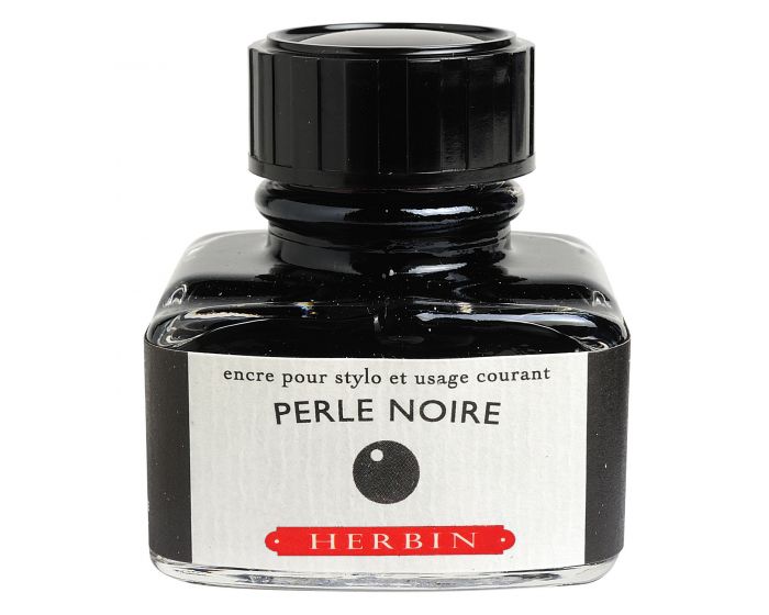 Herbin - Fountain Pen Ink - Perle Noire - 30ml - merriartist.com