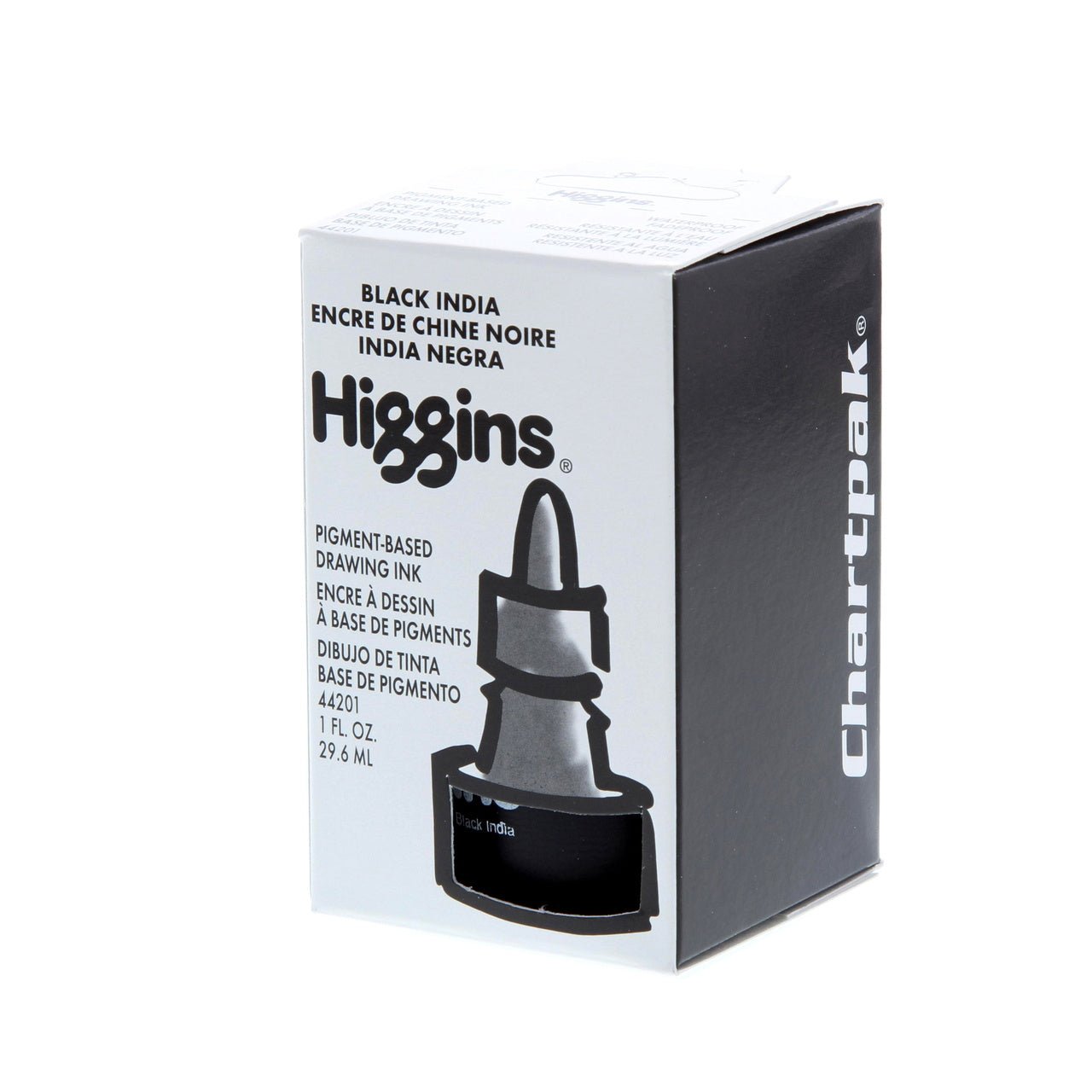 Higgins Waterproof Black India Ink 1oz - merriartist.com