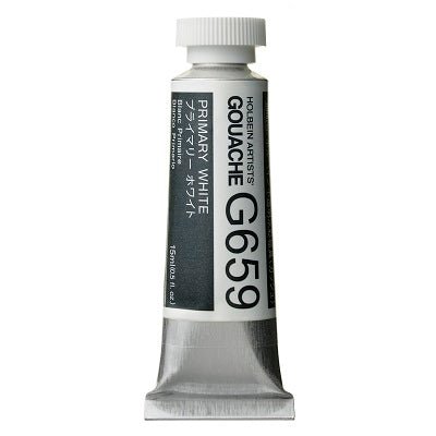 Holbein Artists Gouache 15 ml - 659 Primary White - merriartist.com