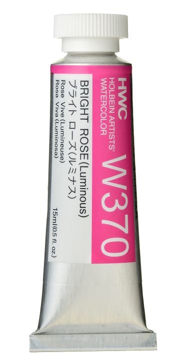 Holbein Artists Watercolor 15 ml - Bright Rose (Luminous) - merriartist.com