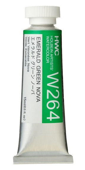 Holbein Artists Watercolor 15 ml - Emerald Green - merriartist.com