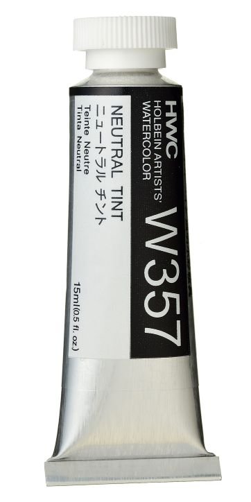 Holbein Artists Watercolor 15 ml - Neutral Tint - merriartist.com