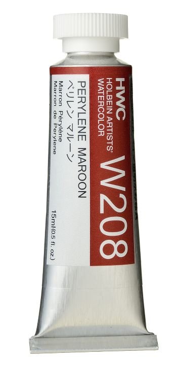 Holbein Artists Watercolor 15 ml - Pyrrole Maroon - merriartist.com