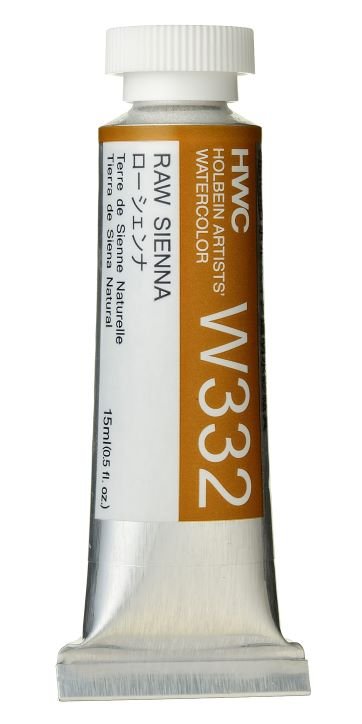 Holbein Artists Watercolor 15 ml - Raw Sienna - merriartist.com