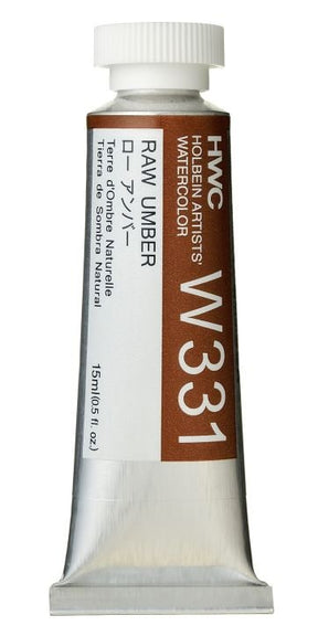 Holbein Artists Watercolor 15 ml - Raw Umber - merriartist.com