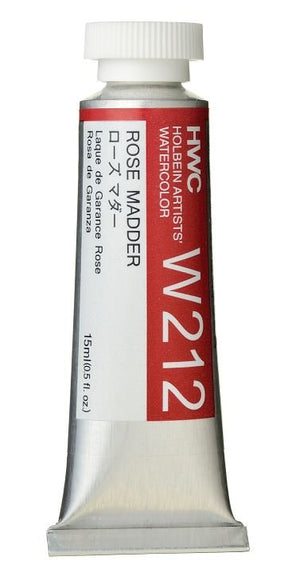 Holbein Artists Watercolor 15 ml - Rose Madder - merriartist.com