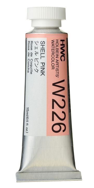 Holbein Artists Watercolor 15 ml - Shell Pink - merriartist.com