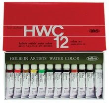 Holbein Artists Watercolor Set of 12 5ml Tubes - merriartist.com