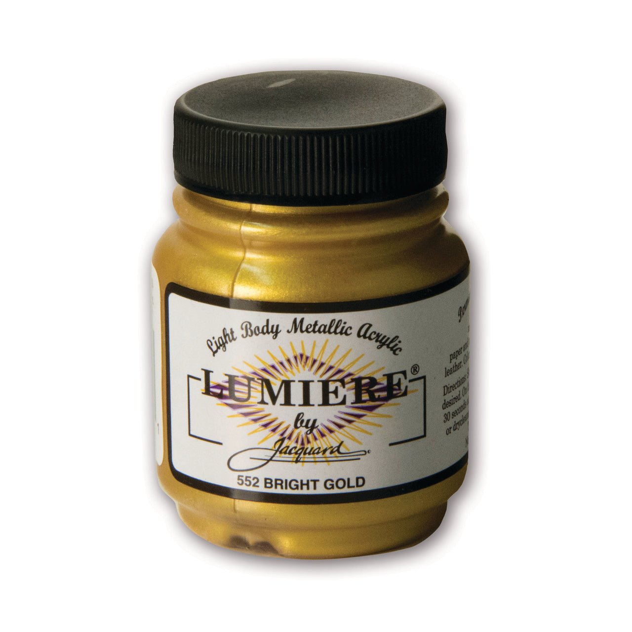 Jacquard Lumiere Colors 2.25 oz Bright Gold - merriartist.com