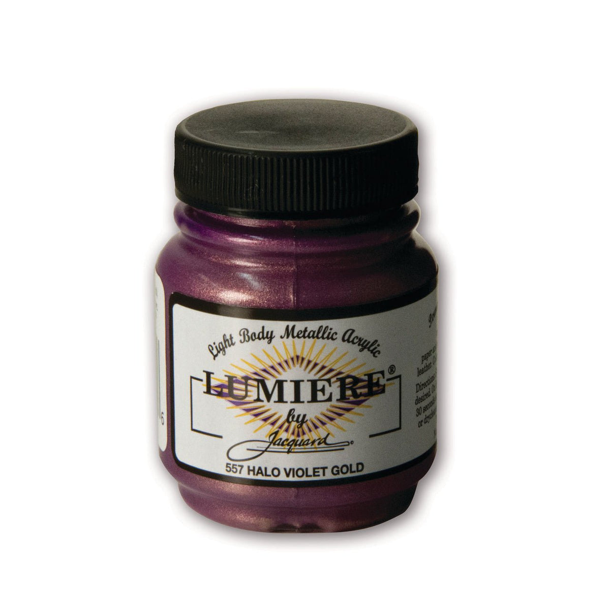 Jacquard Lumiere Colors 2.25 oz Halo Violet Gold - merriartist.com
