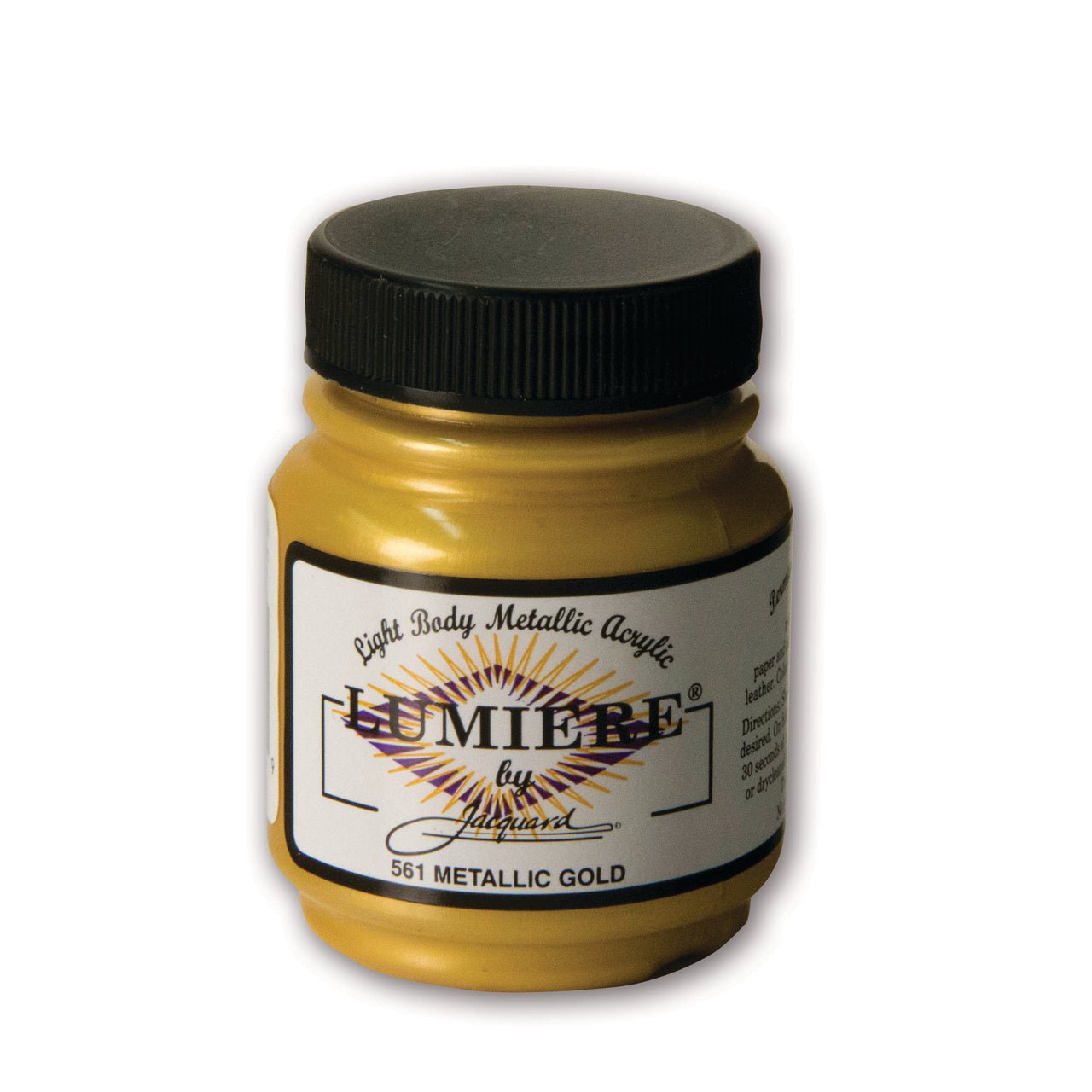 Jacquard Lumiere Colors 2.25 oz Metallic Gold - merriartist.com