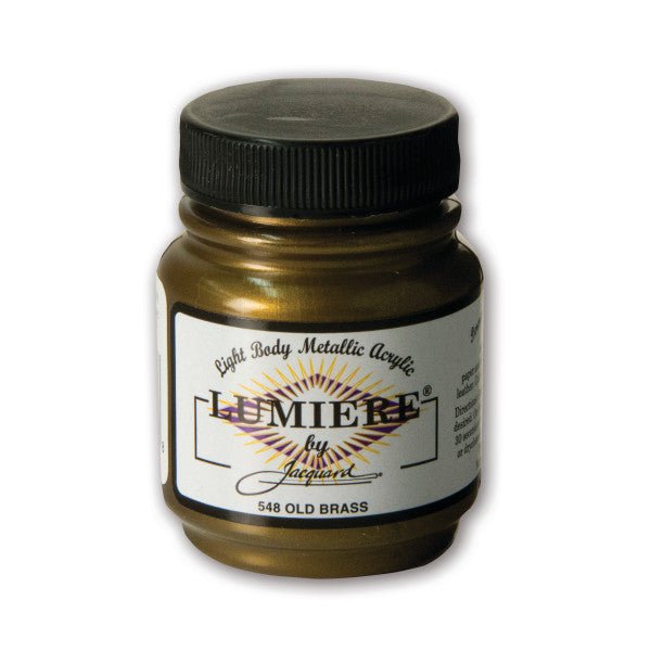 Jacquard Lumiere Colors 2.25 oz Old Brass - merriartist.com