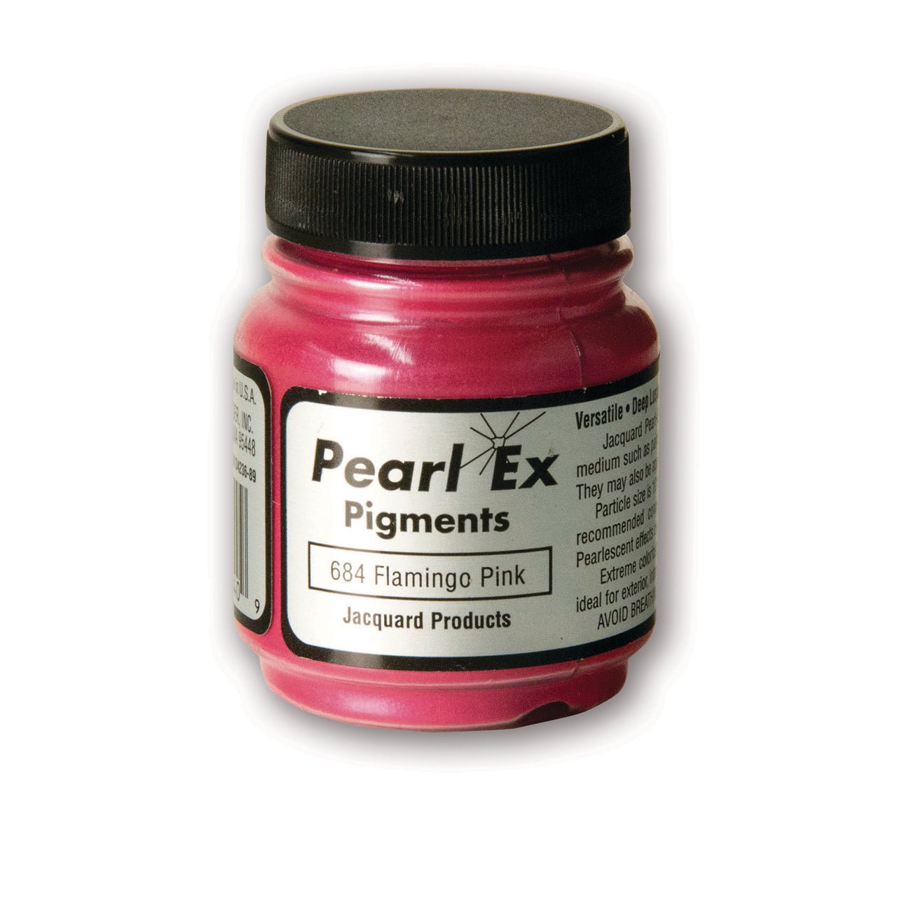 Jacquard Pearl-Ex Powdered Pigment .5 Oz Flamingo Pink - merriartist.com