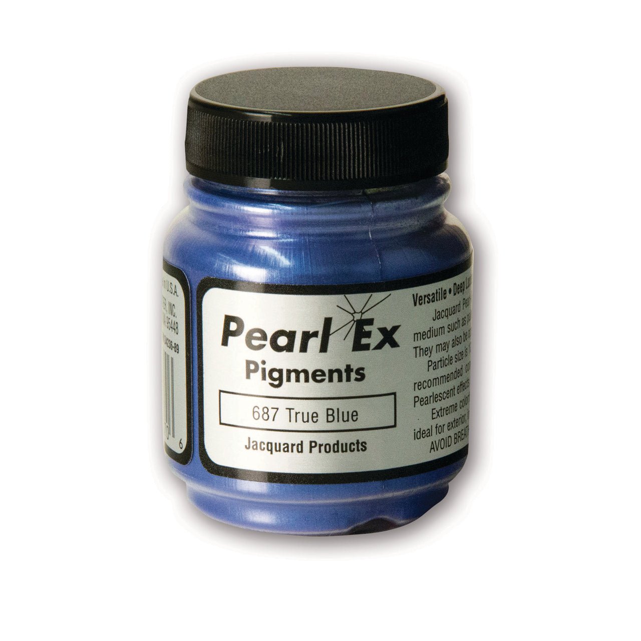 Jacquard Pearl-Ex Powdered Pigment .5 Oz True Blue - merriartist.com