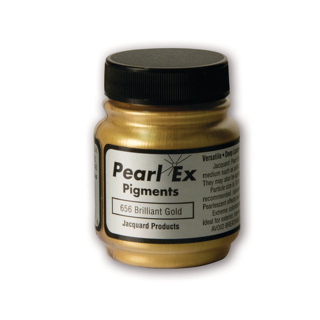 Jacquard Pearl-Ex Powdered Pigment .75 Oz Brilliant Gold - merriartist.com