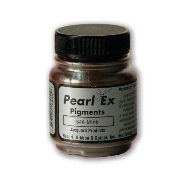 Jacquard Pearl-Ex Powdered Pigment .75 Oz Mink - merriartist.com