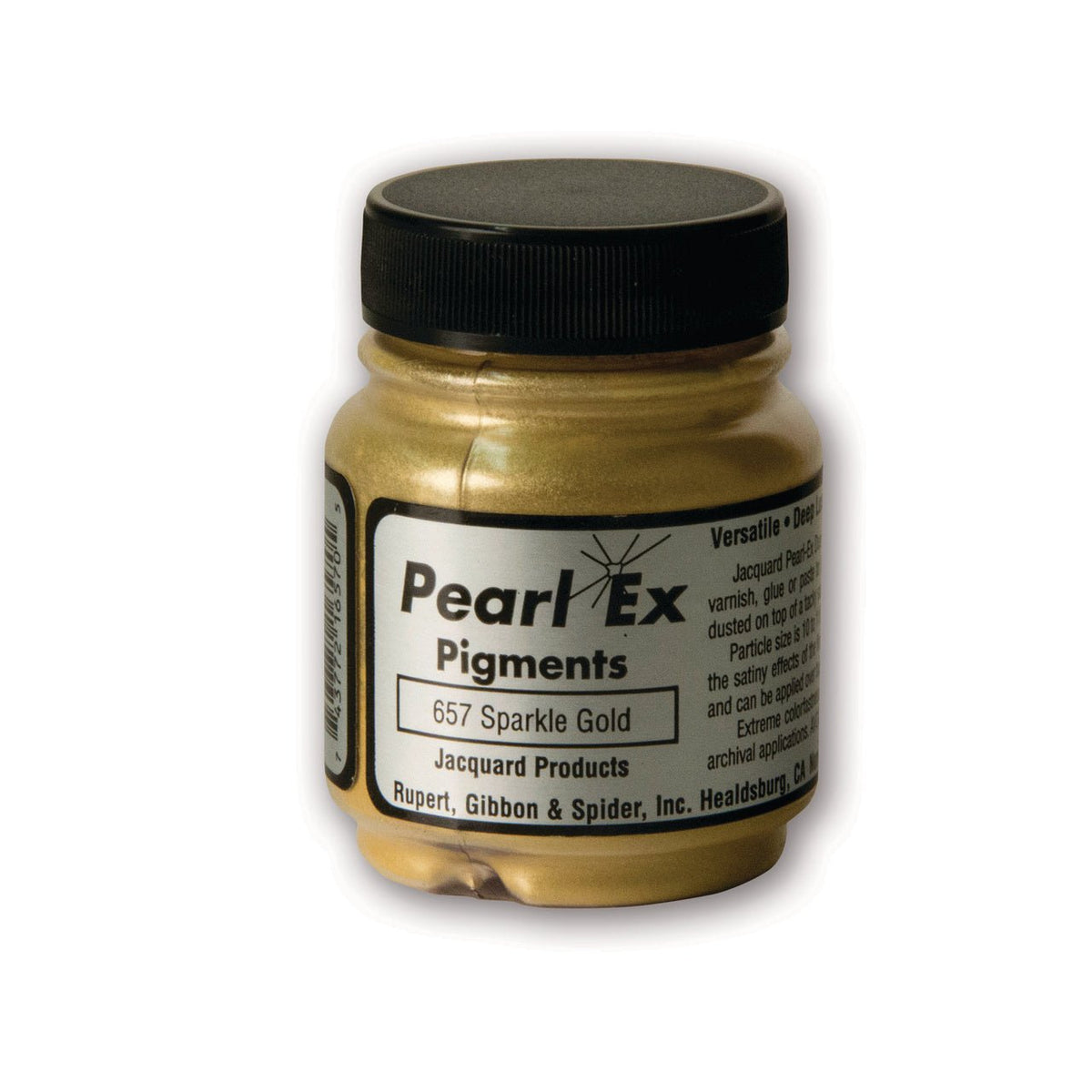 Jacquard Pearl-Ex Powdered Pigment .75 Oz Sparkle Gold - merriartist.com