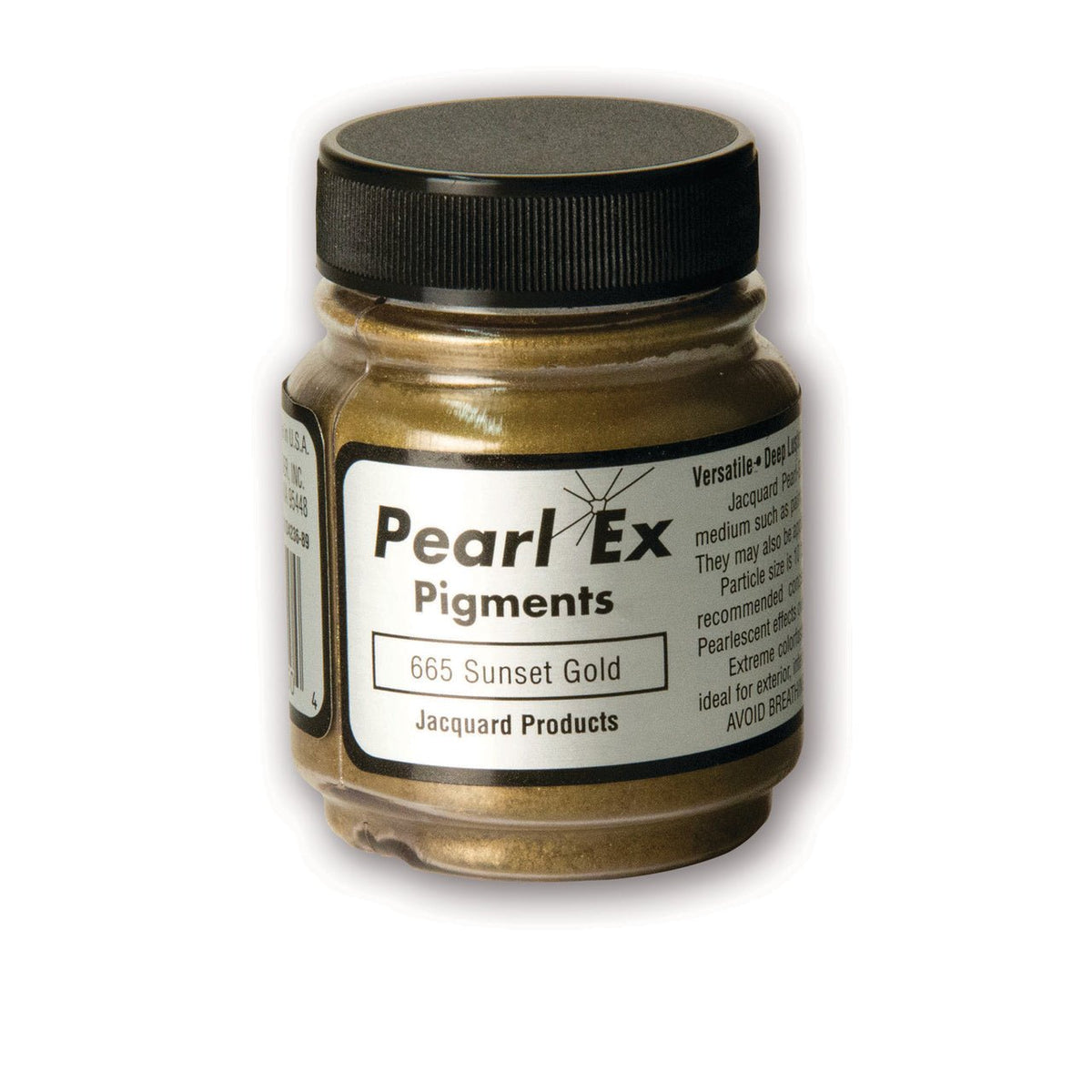 Jacquard Pearl-Ex Powdered Pigment .75 Oz Sunset Gold - merriartist.com