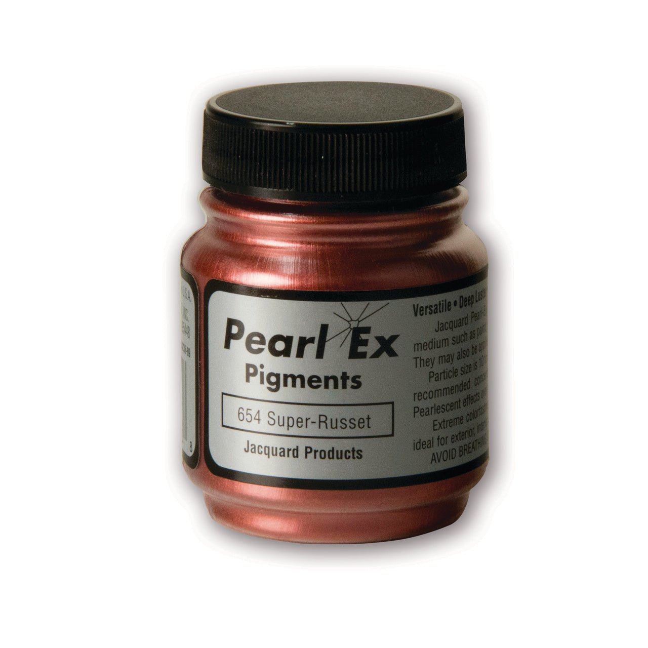 Jacquard Pearl-Ex Powdered Pigment .75 Oz Super-russet - merriartist.com