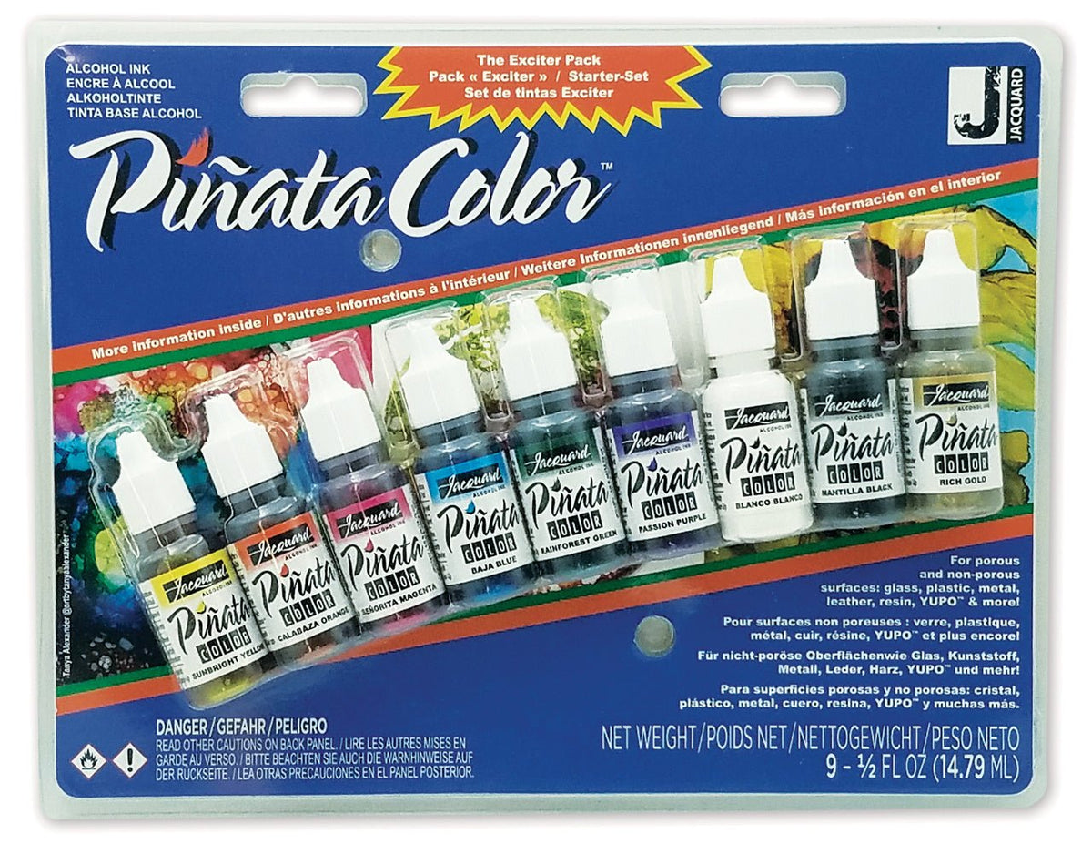 Jacquard Pinata Colors 9 Color Exciter Pack - merriartist.com
