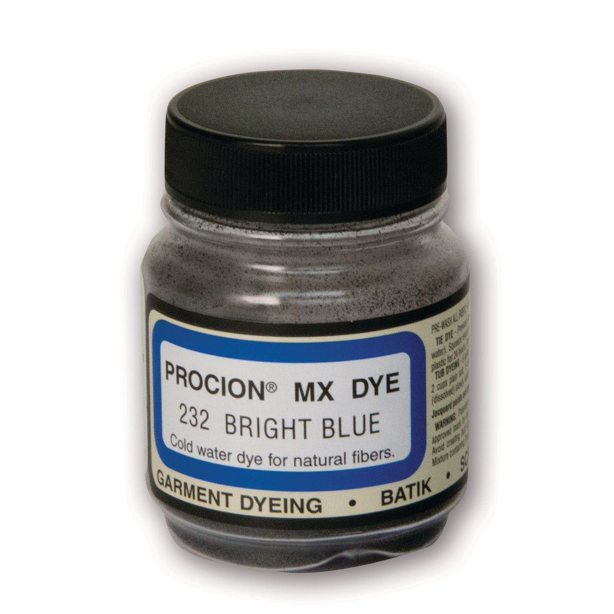 Jacquard Procion MX Dye 2/3 oz - Bright Blue - merriartist.com