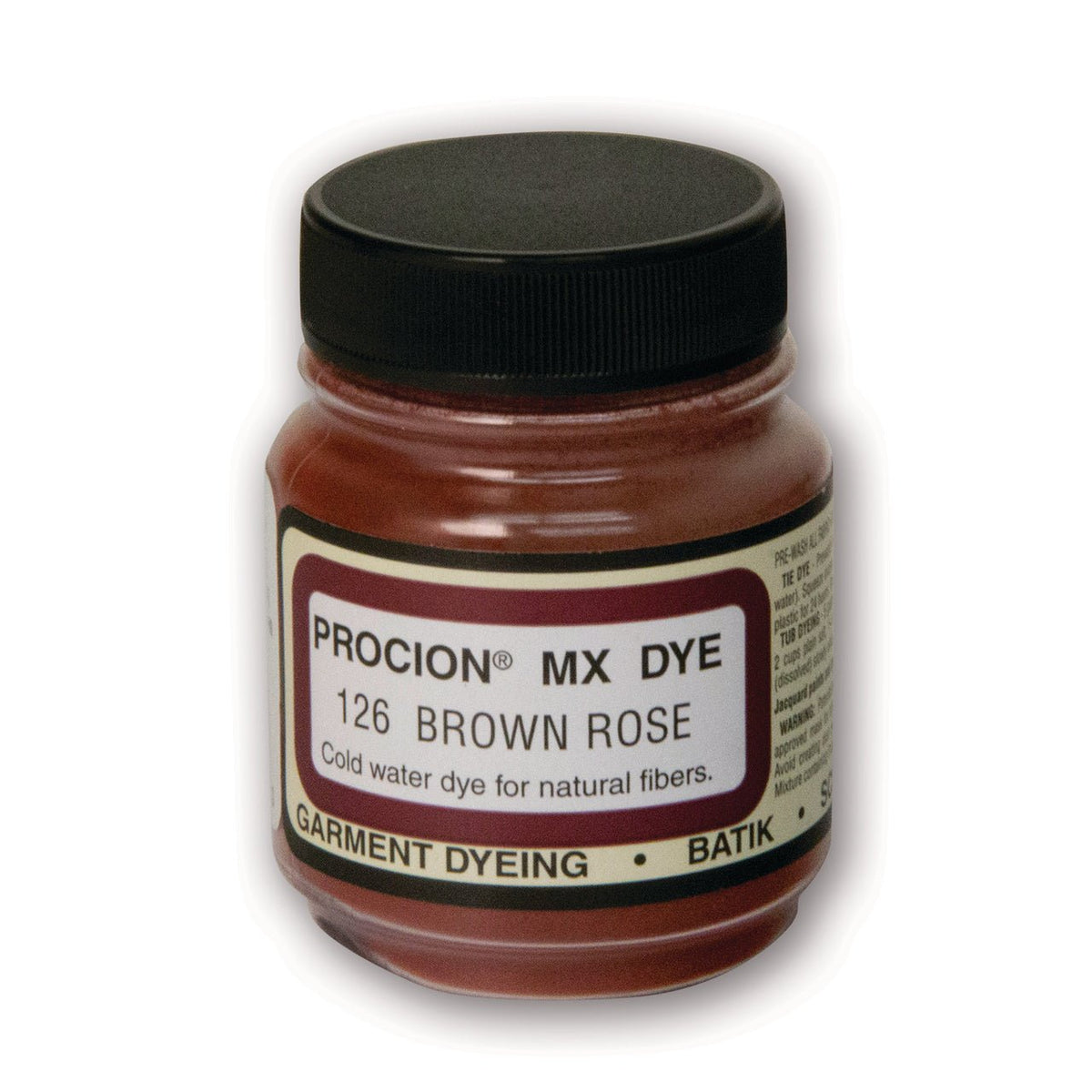 Jacquard Procion MX Dye 2/3 oz - Brown Rose - merriartist.com