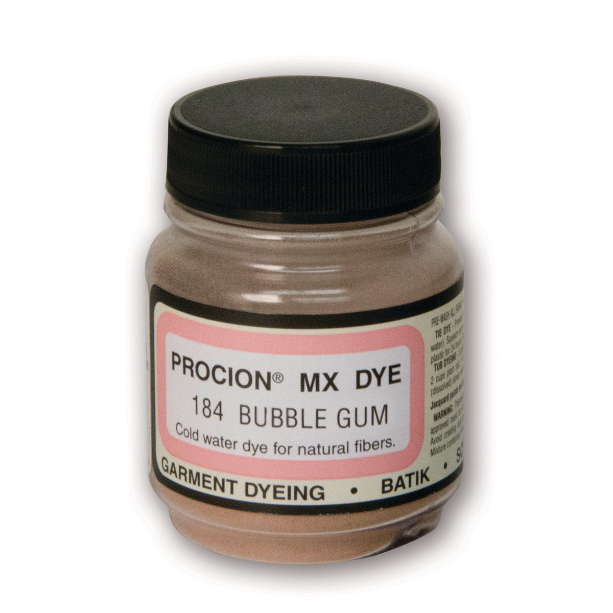 Jacquard Procion MX Dye 2/3 oz - Bubble Gum - merriartist.com