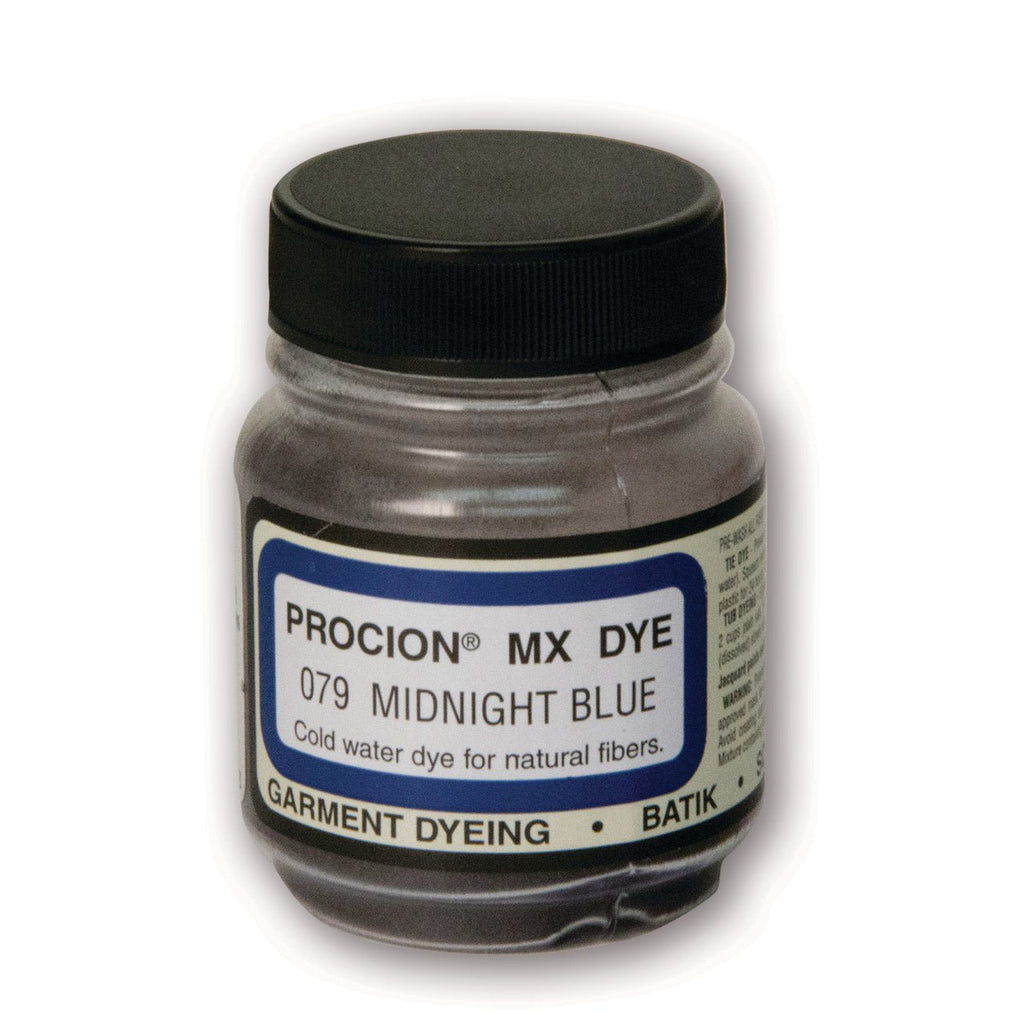 Jacquard Procion MX Dye 2/3 oz - Midnight Blue