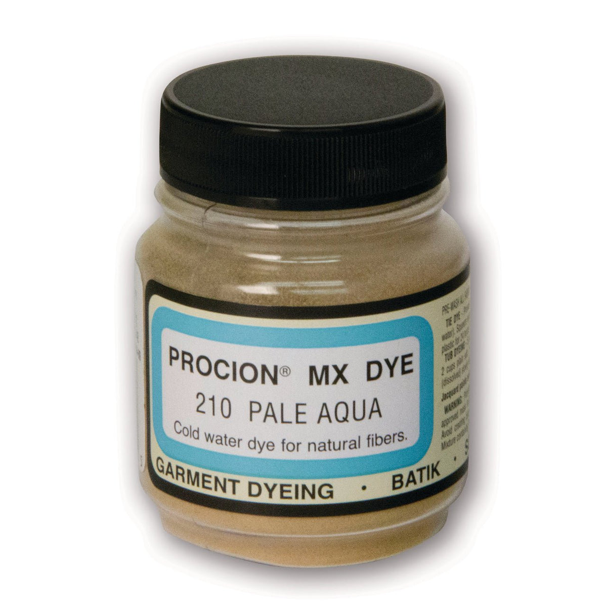 Jacquard Procion MX Dye 2/3 oz - Pale Aqua - merriartist.com
