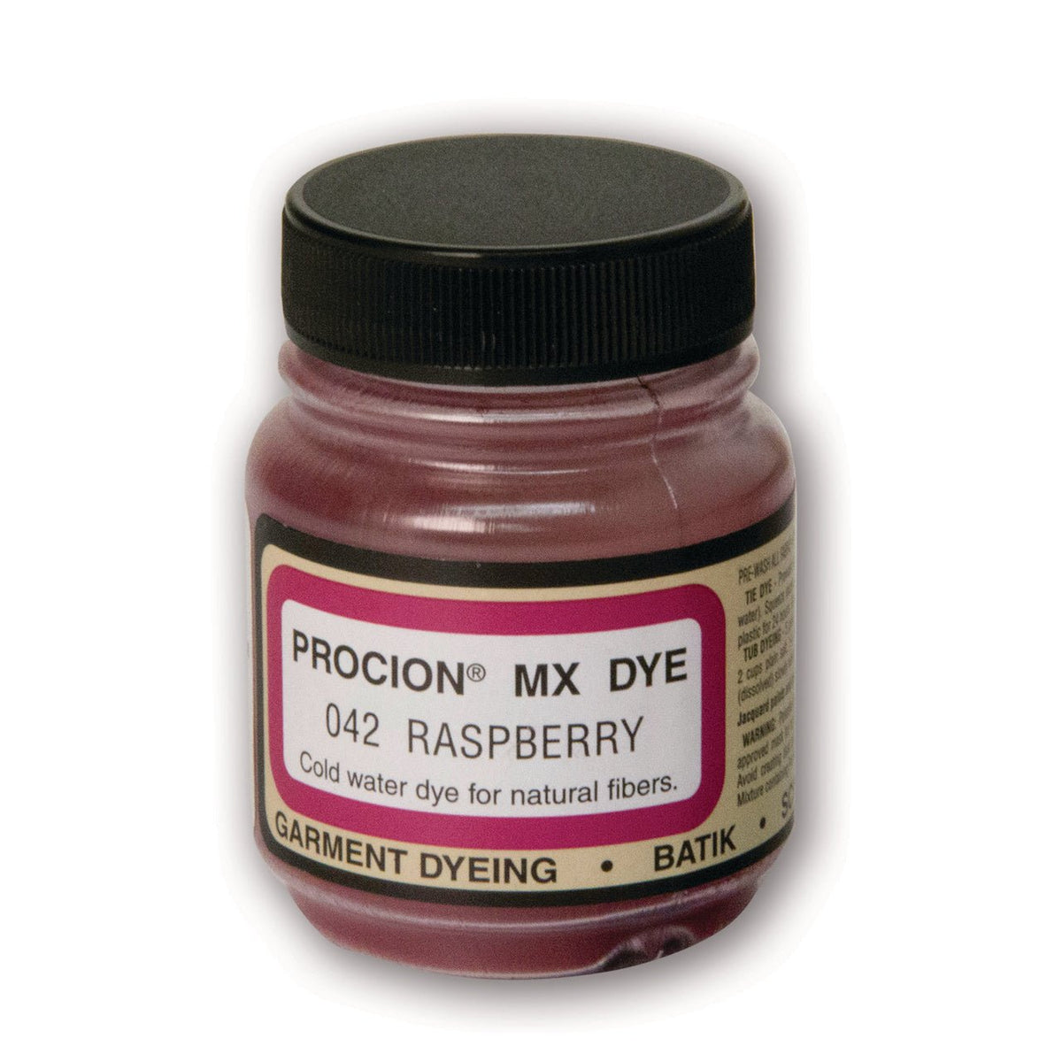 Jacquard Procion MX Dye 2/3 oz - Raspberry - merriartist.com