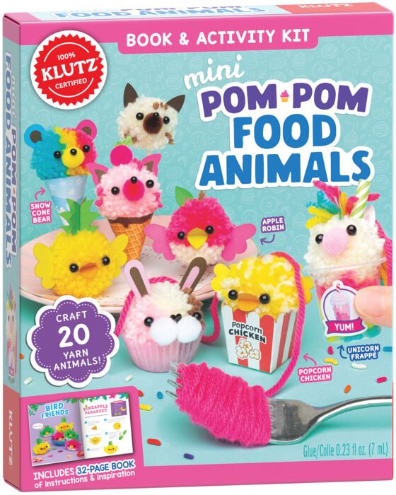 Klutz: Mini Pom-Pom Food Animals - merriartist.com