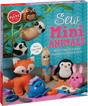 Klutz Sew Mini Animals - The Merri Artist - merriartist.com
