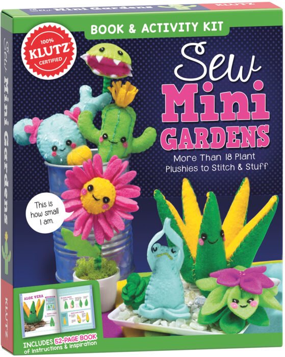Klutz Sew Mini Gardens - merriartist.com