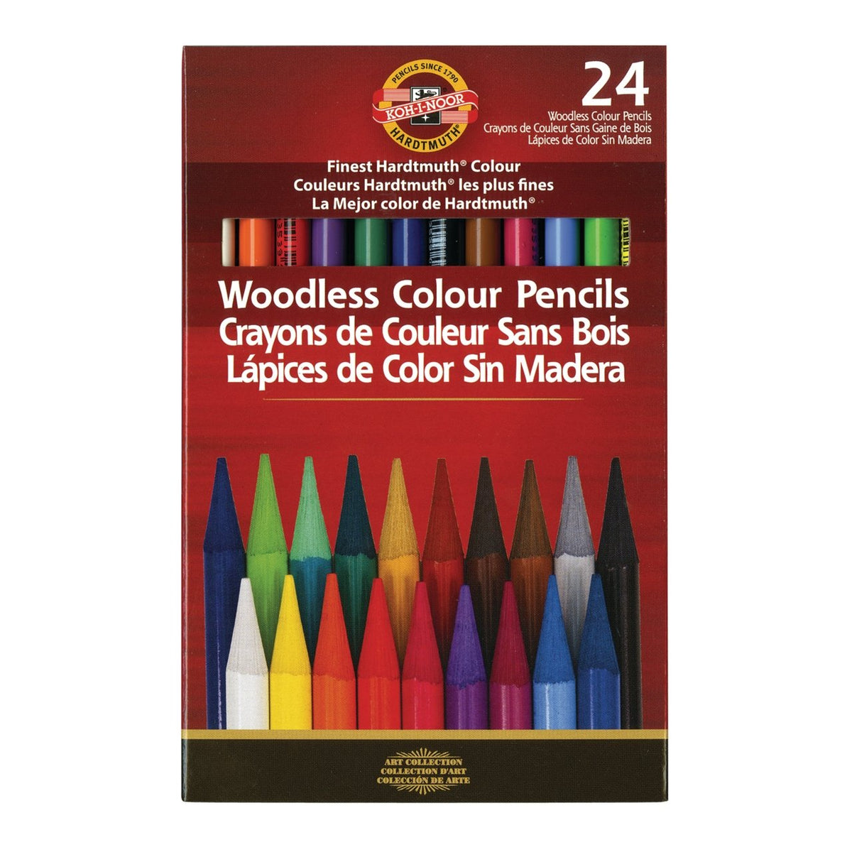 Koh-I-Noor Progresso woodless pencil Set of 24 - merriartist.com