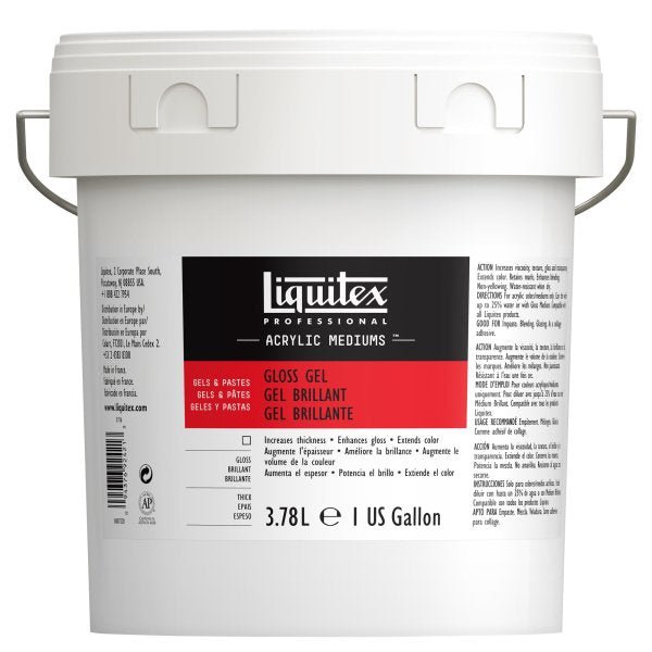 Liquitex Gloss Gel 3.78 Liter (Gallon) - merriartist.com