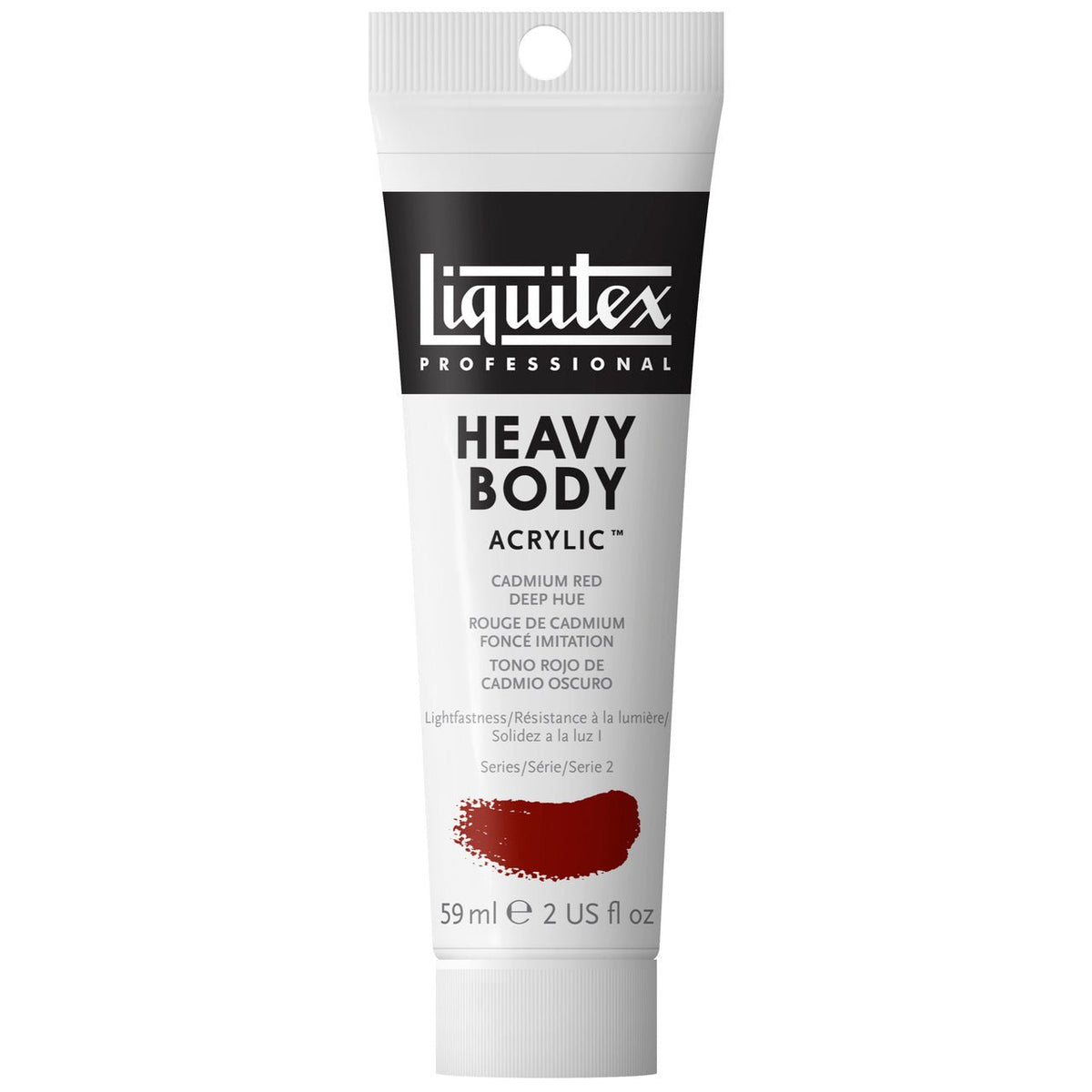 Liquitex Heavy Body Acrylic 2oz - Cadmium red deep hue - merriartist.com