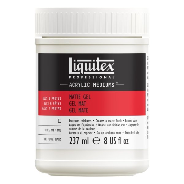 Liquitex Matte Gel 237ml (8 oz) - merriartist.com