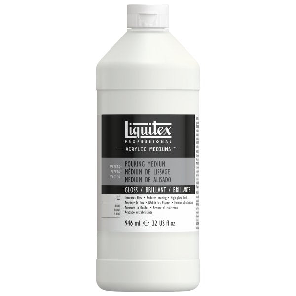 Liquitex Pouring Medium 32 fl oz (946 ml) - merriartist.com