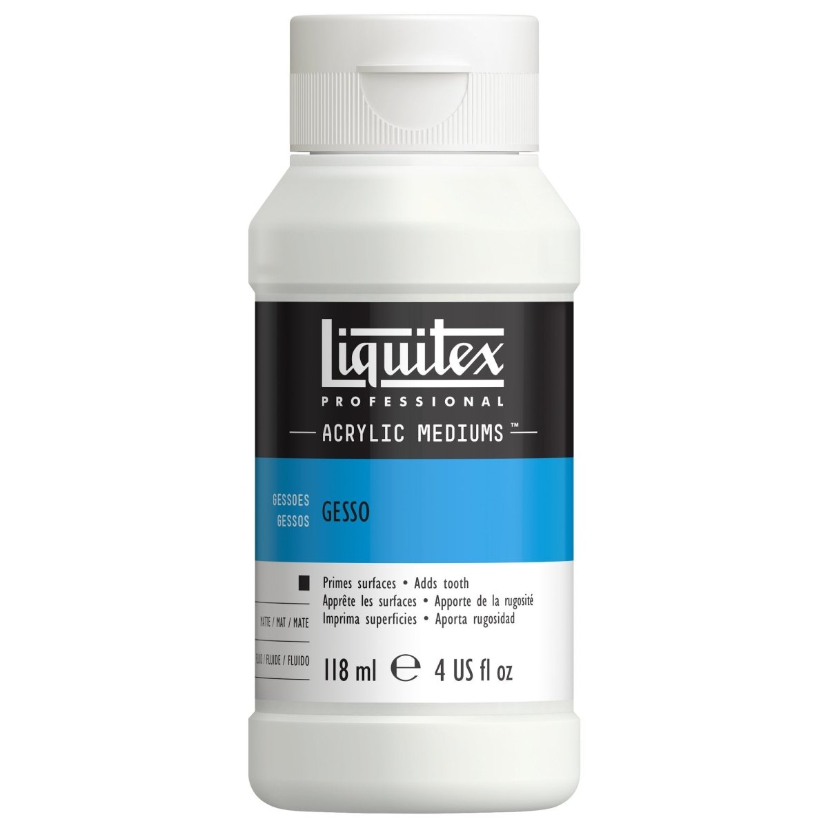 Liquitex Professional White Gesso 4 oz (118 ml) - merriartist.com